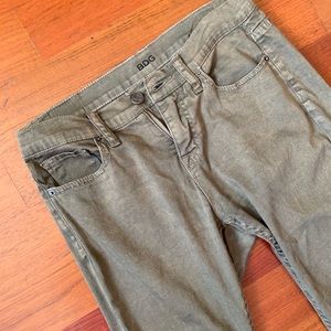Olive colored BDG jeans